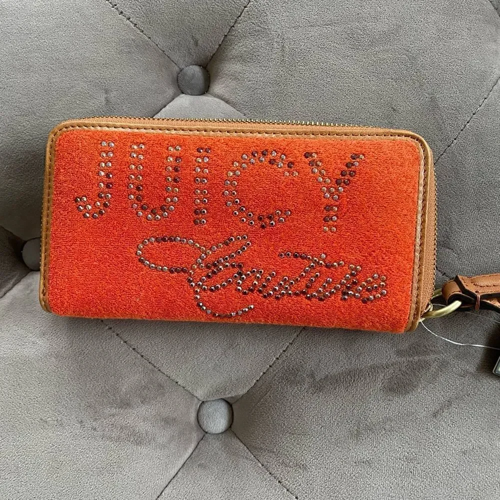 Juicy couture y2k terry cloth wallets